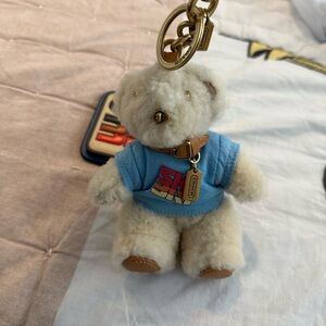 Coach Teddy Bear Charm